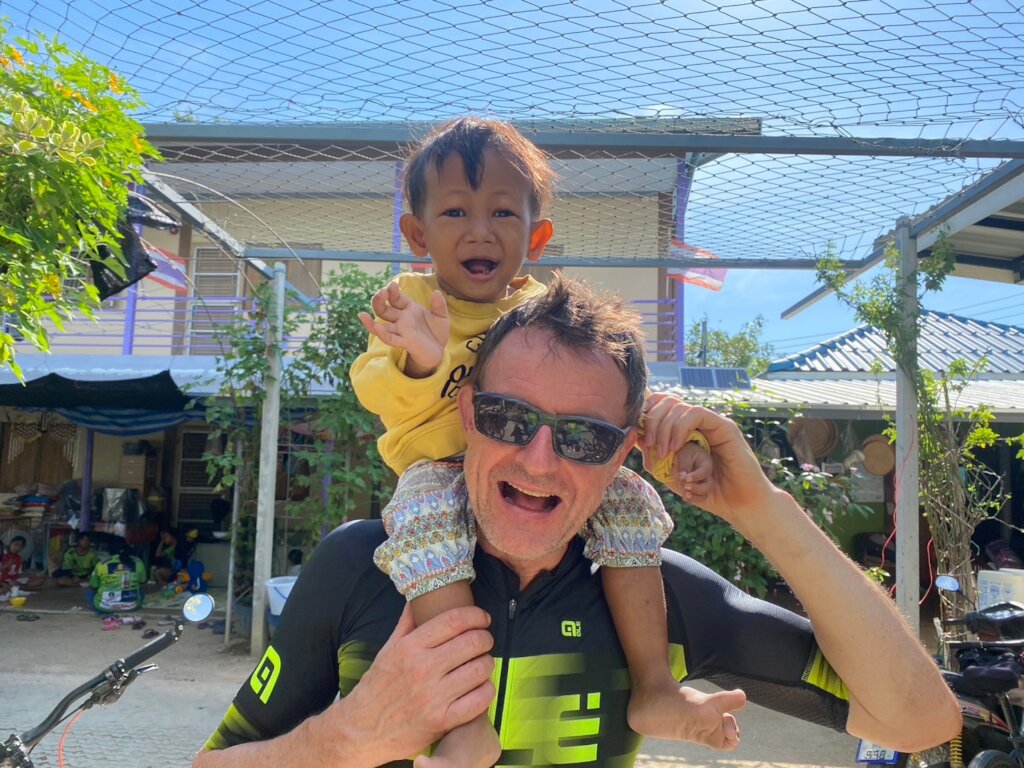 Ride for Hand to Hand Foundation- Aidan and Gerry