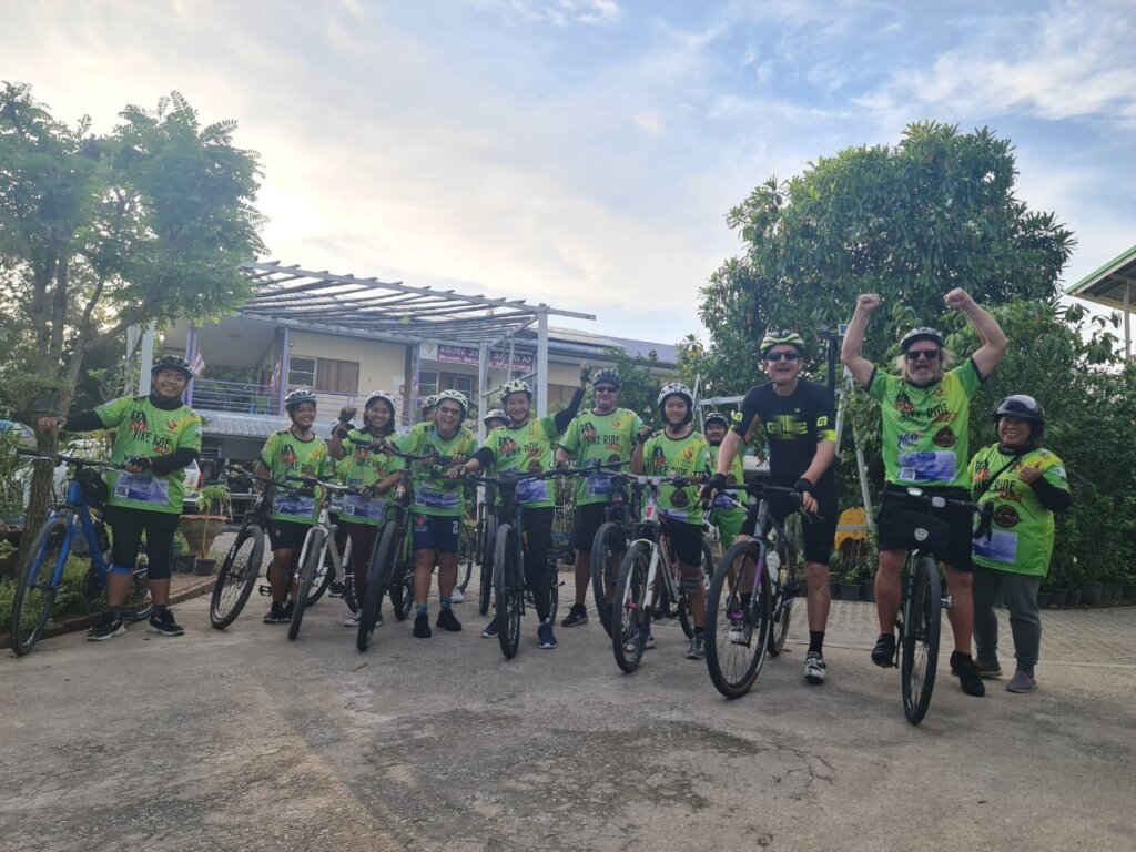 Ride for Hand to Hand Foundation- Aidan and Gerry