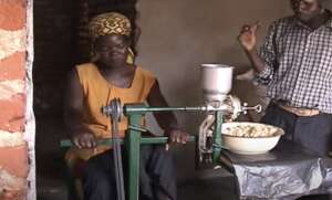 a woman operates a VitaGoat