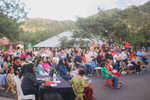 Parents at the English Festival