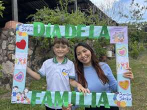 Mother and her son in Amun Shea