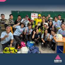 Volunteers with medical background provide support