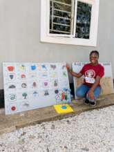 Interactive visual aids display