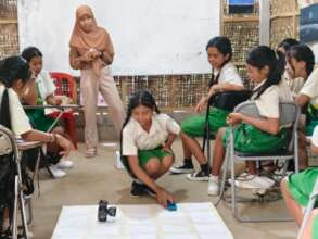 A fun "snakes-and-ladders" style game