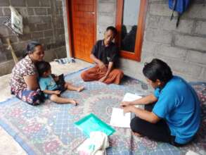 Interview under two years old baby's mother