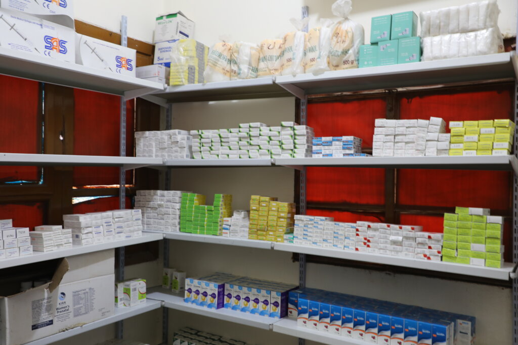 Essential medicines for displaced Syrians