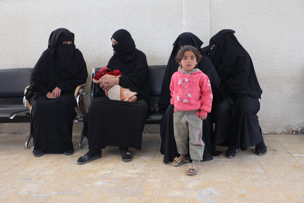 Pediatric care for displaced Syrian children