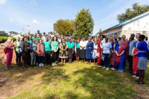Staff and volunteers from BCW & Londiani Hospital