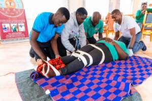Hospital staff training in Wilderness First Aid