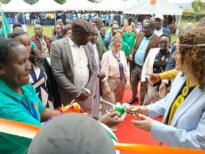 Official ribbon cutting opening Trauma Centre