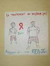 EFA association mural showing benefits of ART