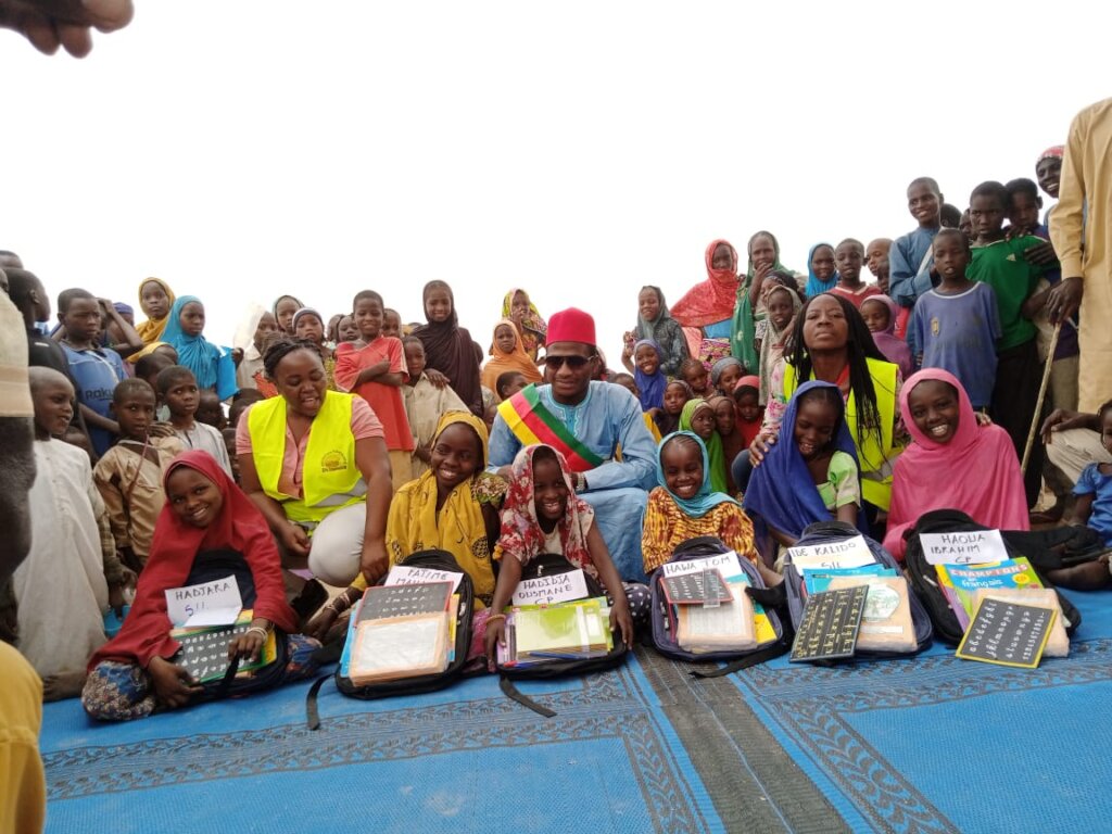 Happy Recipients of School Kits