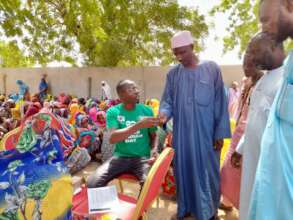 Constituents received sim cards.