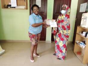 Parents received kits on behalf of their children