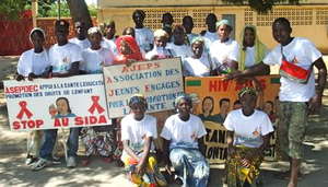 World AIDS Day 2011 activities in Maroua