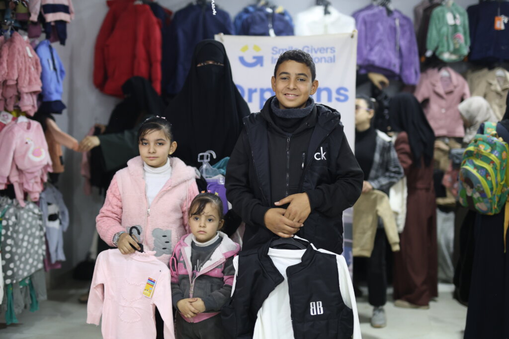 Keep the Syrian and Palestinian Children Warm