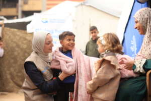 Keep the Syrian and Palestinian Children Warm