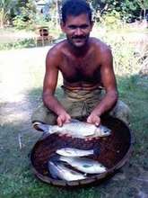 SATU member demonstrates fish success