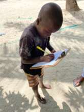 Kelven Signing the Handover Form