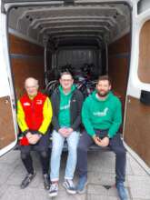 Sustrans donating bikes