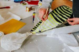 preparing for the Darlington Carnival
