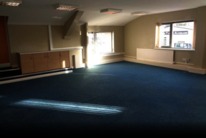 inside Aspen House - a teaching room?