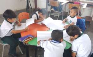 Students from Rovira (Tolima)