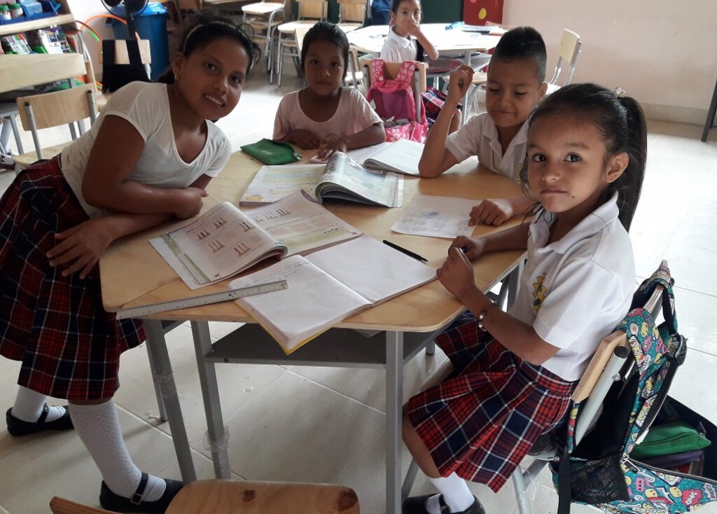 Self-learning guides for Colombian rural schools