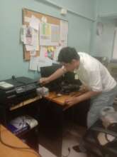 doing IT support/repair work