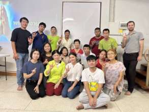 meeting of sign language friends