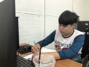 Apprentice at new job A