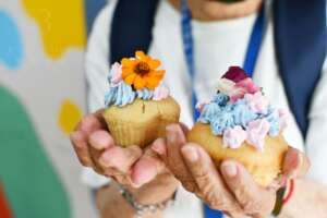 Gorgeous and cute vegan cupcakes
