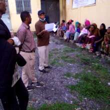 Women oriented prior to diginity kit distribution