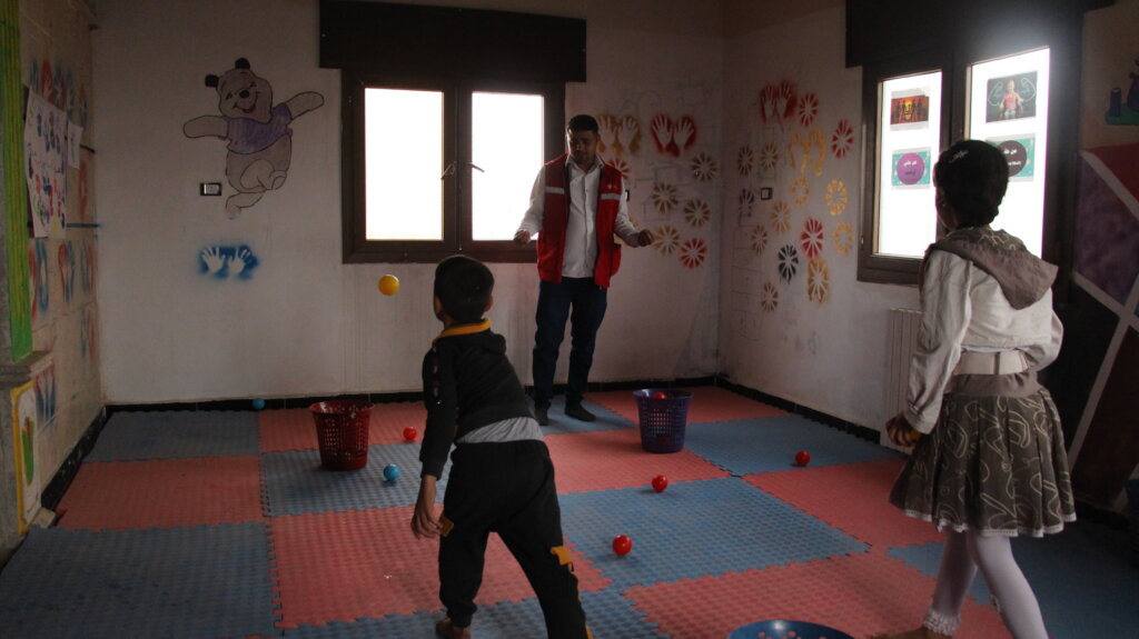 A home for 20 unaccompanied children in NW Syria.