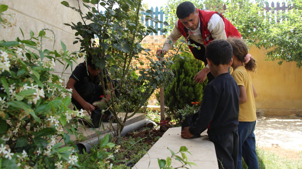 A home for 20 unaccompanied children in NW Syria.