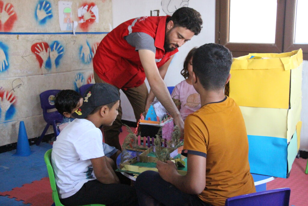 A home for 20 unaccompanied children in NW Syria.