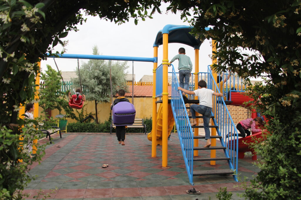A home for 20 unaccompanied children in NW Syria.
