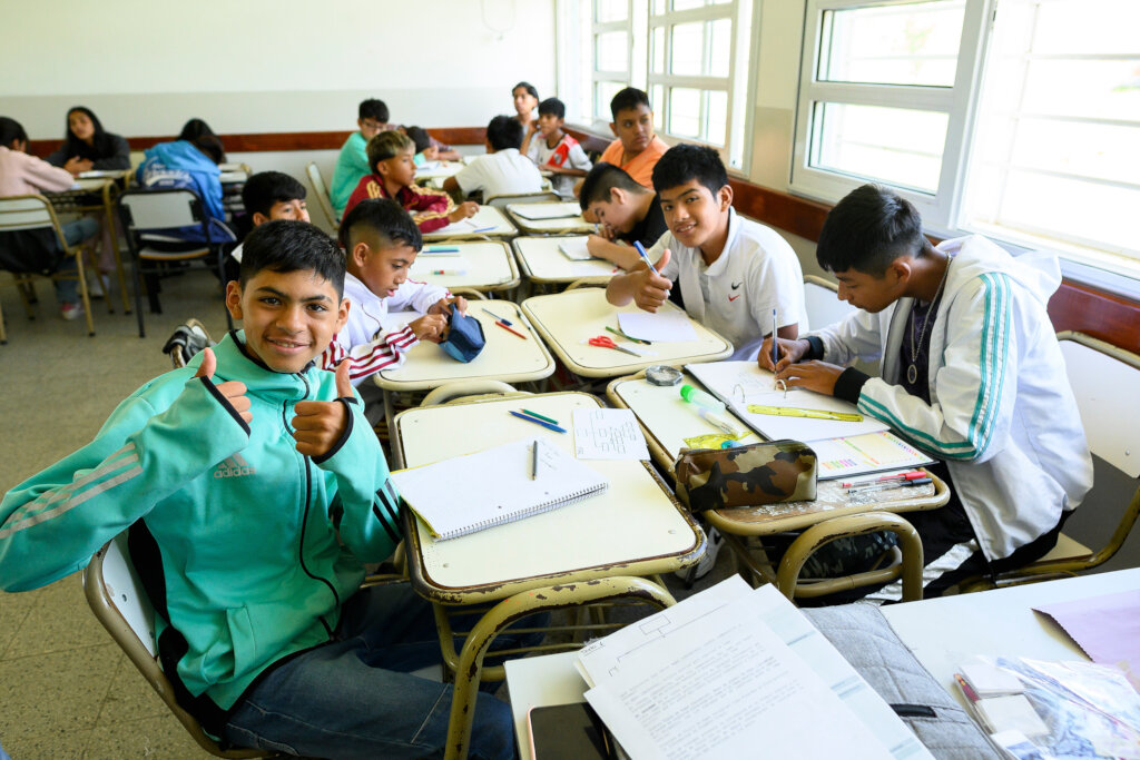 Ensena por Argentina in underprivileged schools