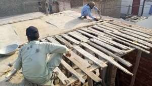second phase roof shuttering complete
