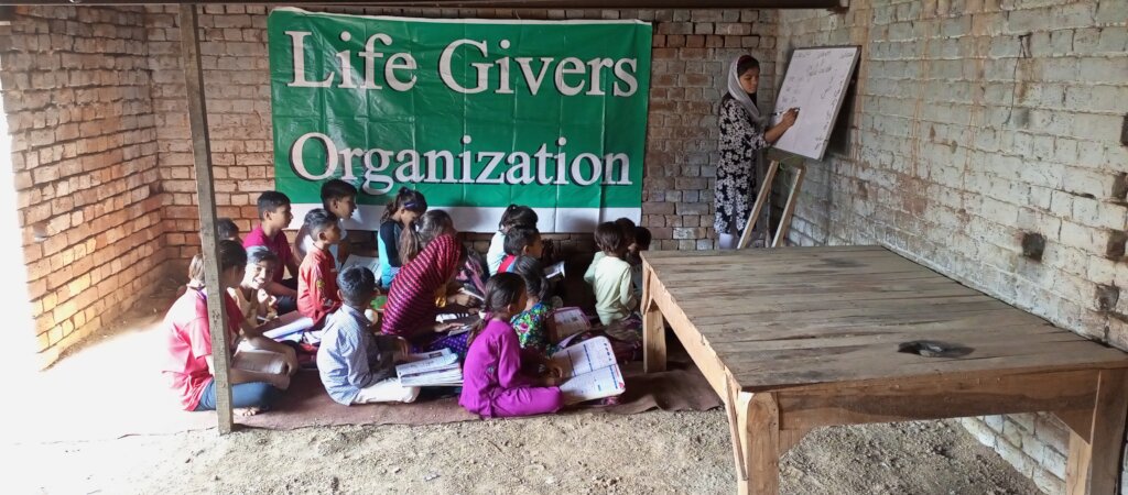 School supplies for underprivileged children