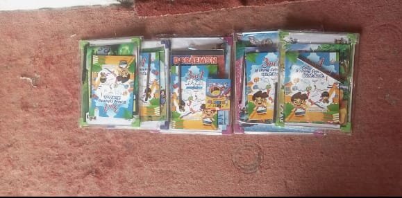 School supplies for underprivileged children