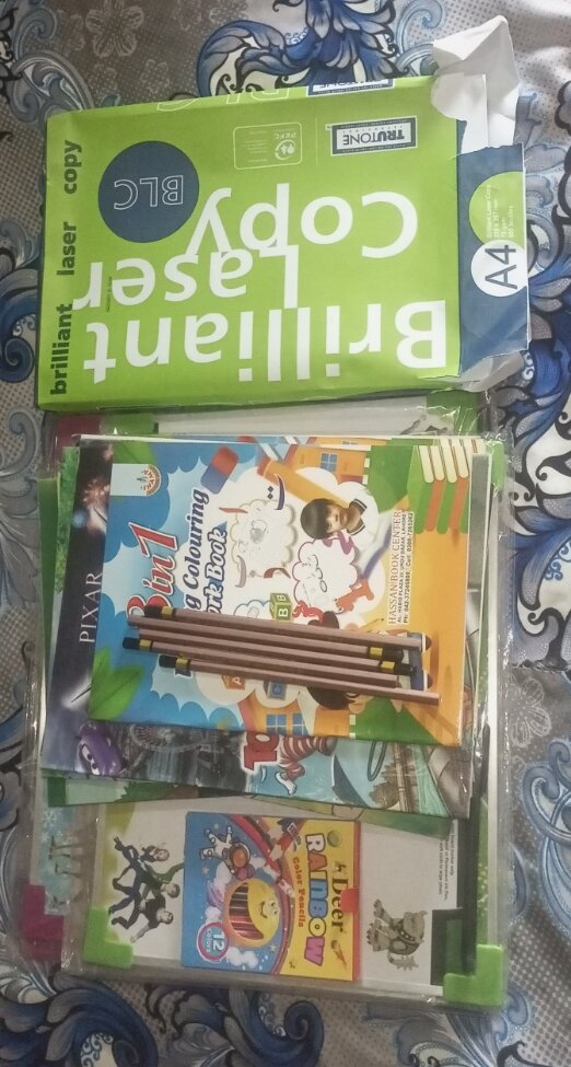 School supplies for underprivileged children