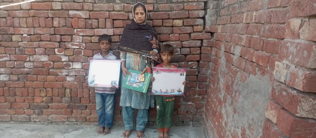 School supplies for underprivileged children