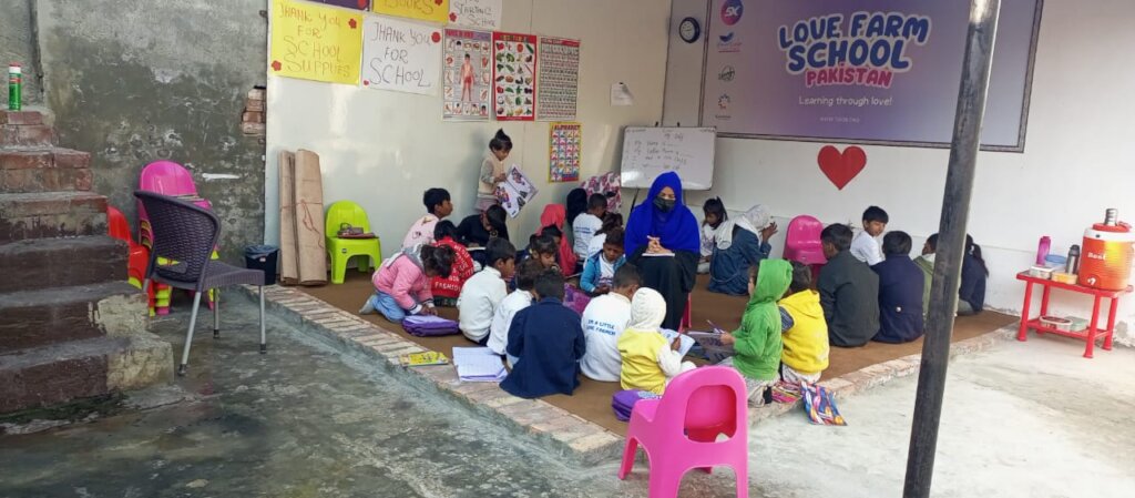 School supplies for underprivileged children