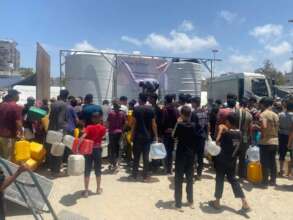 MA'AN delivering drinking water to 14,187 families