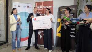 Our student Ani  won the 2024 Social Impact Award