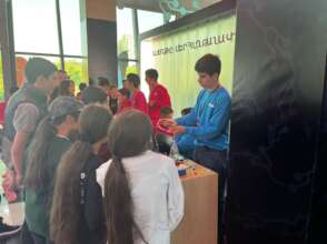 Ashot presenting his tool at DigitTech