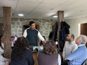 Our honored guest is chess Grandmaster S. Lputyan