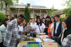 Silkography workshop at Bakunts House-Museum