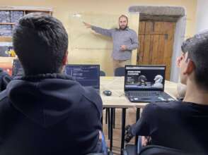 Discussing a project for Syunik Chess Federation